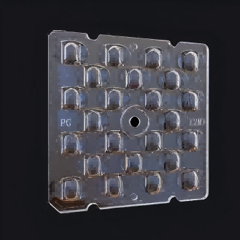 24 f'1 għoli - Effiċjenza Lenti ottika għad-dawl tat-toroq